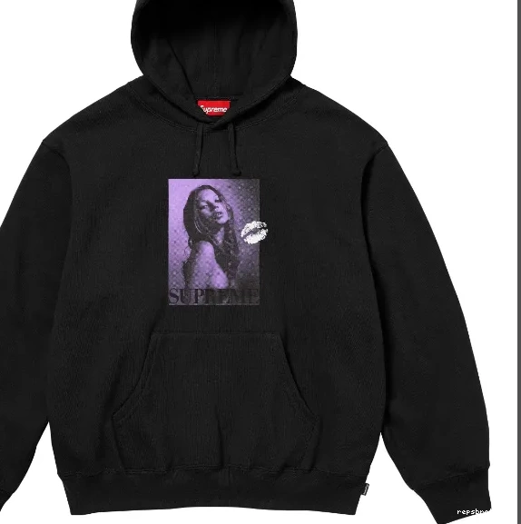 24FW Kate Blue Moss Royal L Portrait Hoodie Light Black Grey Hooded M Chest S XL 0601